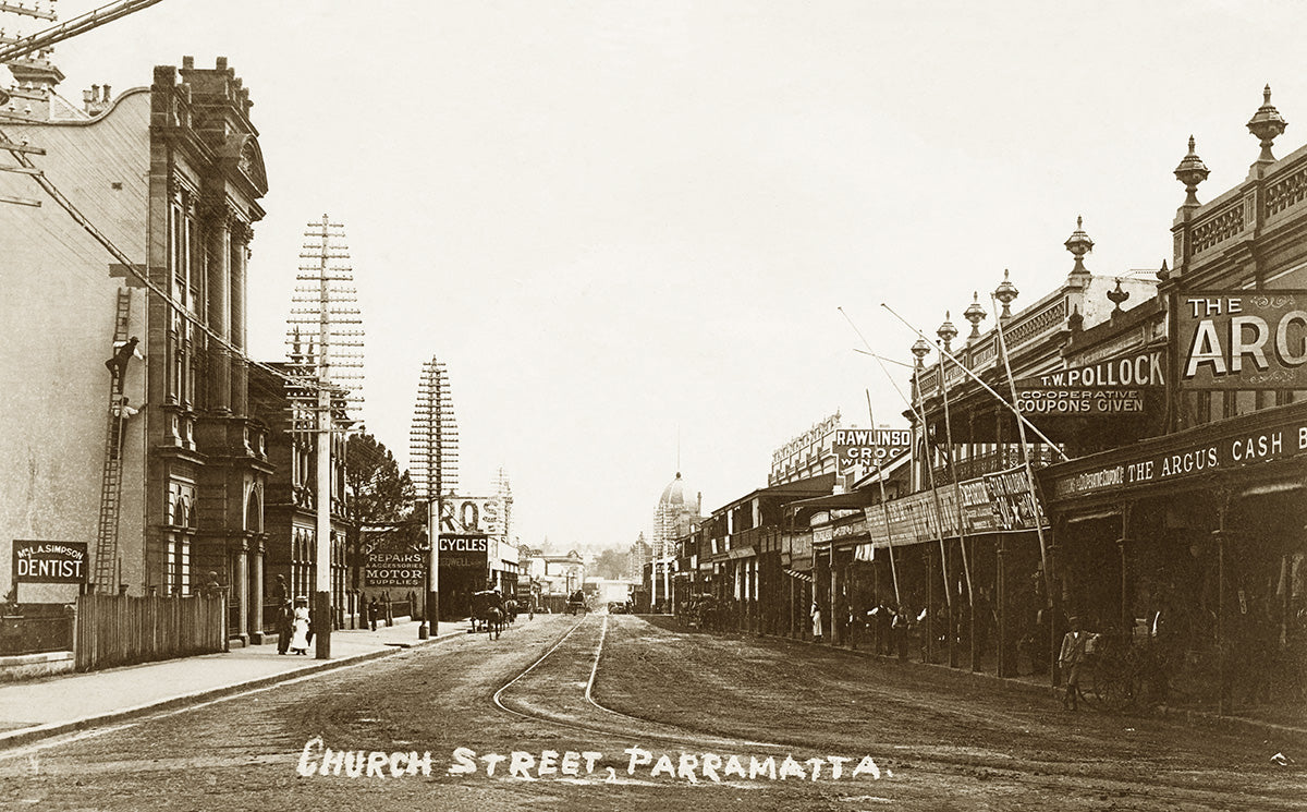 Church Street, Parramatta NSW Australia 1907