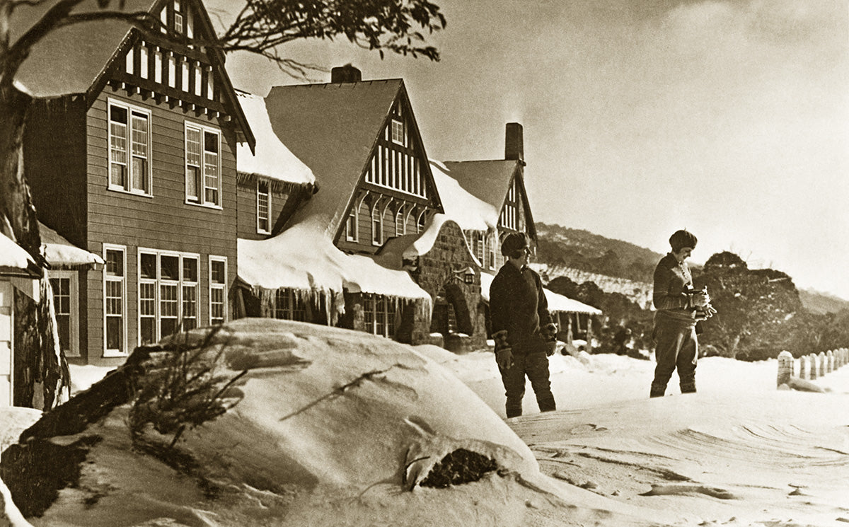 Hotel Kosciusko - Snowy Mountains, Kosciusko NSW Australia 1930s
