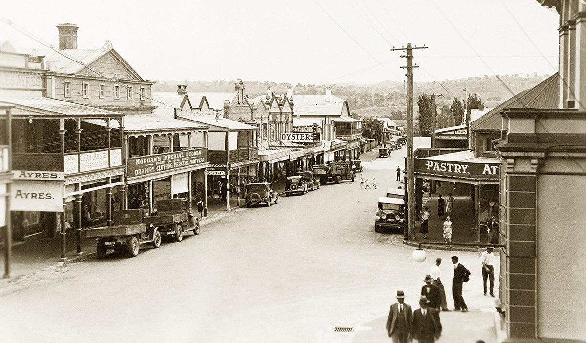 Carp Street, Bega NSW Australia 1930s