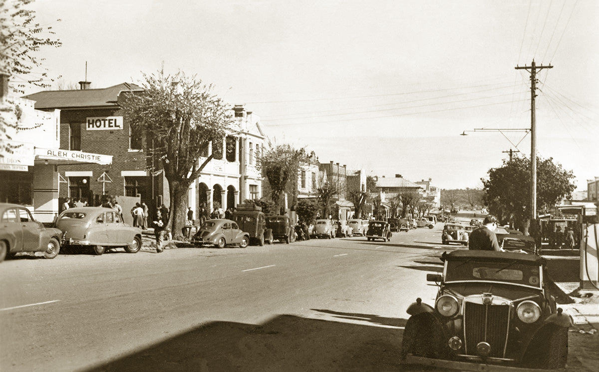 Main Street, Healesville VIC Australia 1950s