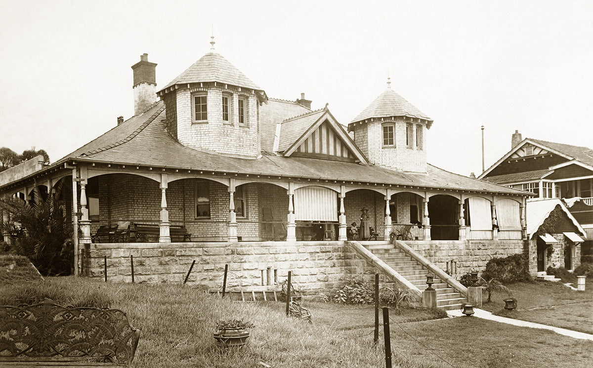 Montague House - Ashburner Street, Manly NSW Australia c.1920