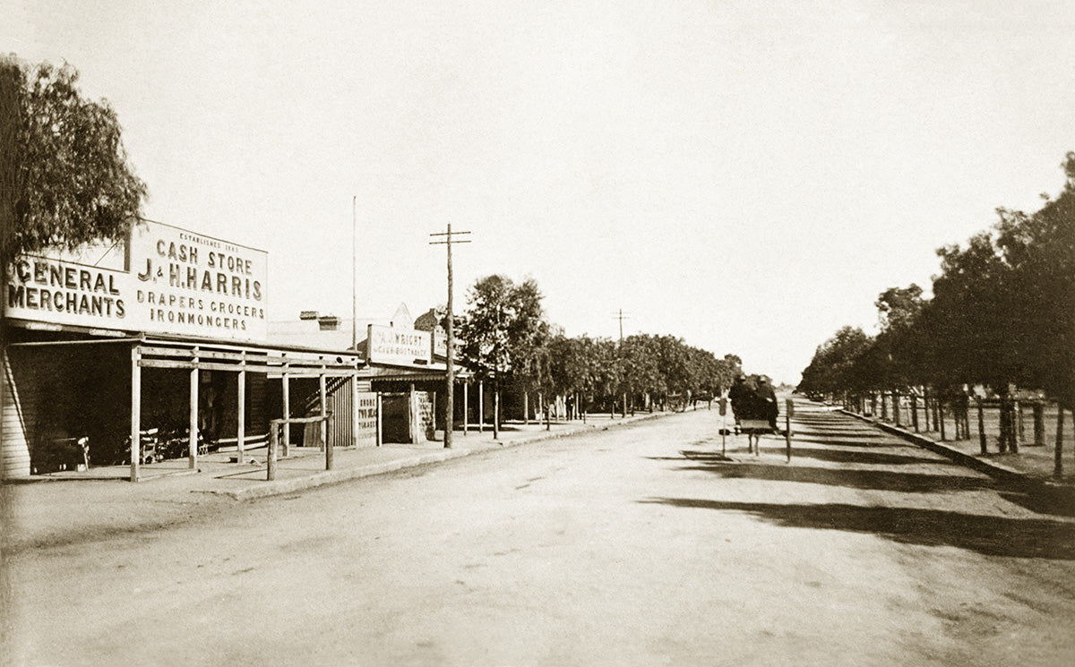 Chanter Street, Berrigan NSW Australia c.1909