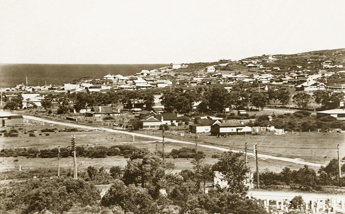Township From Pittwater Road Via Dee Why Parade, Dee Why NSW Australia c.1927