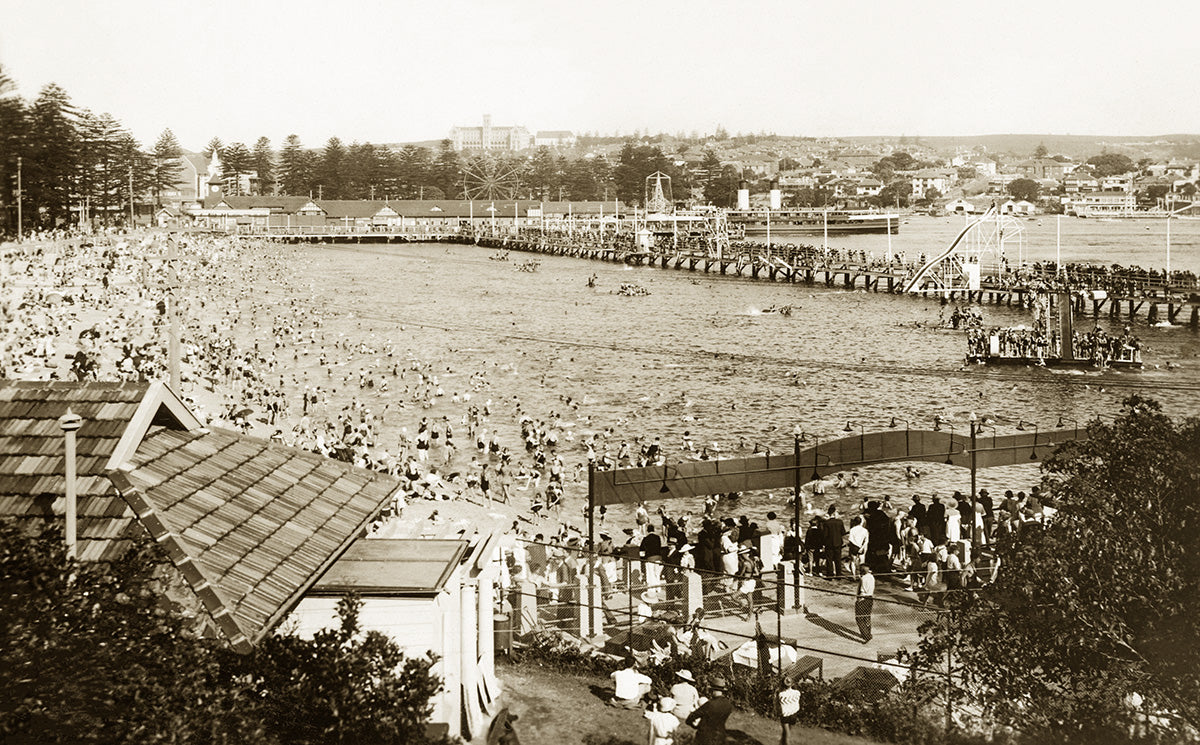 Harbour Pool, Manly NSW Australia 1930s