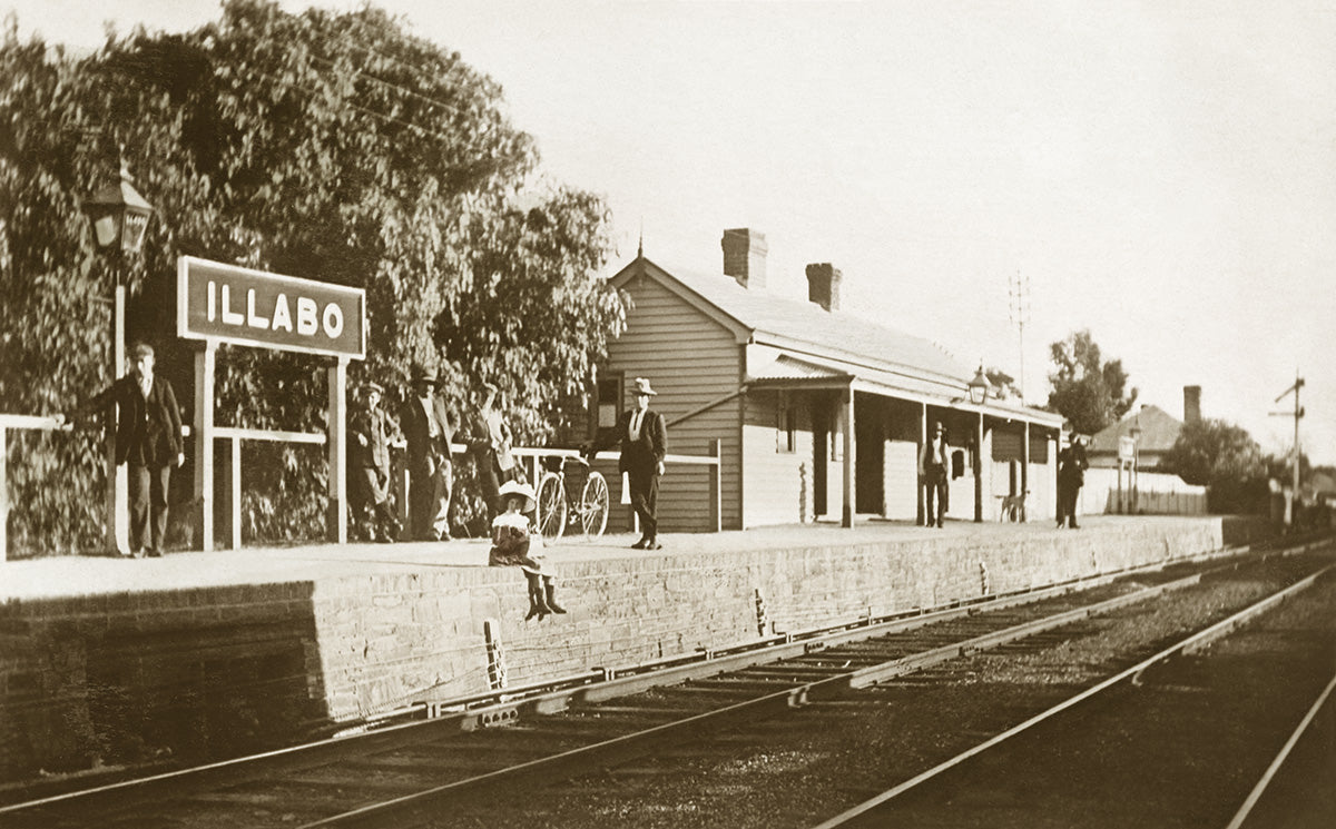 Railway Station, Illabo NSW Australia c.1907