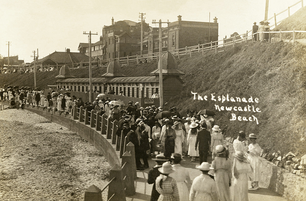 The Esplanade, Newcastle NSW Australia c.1912