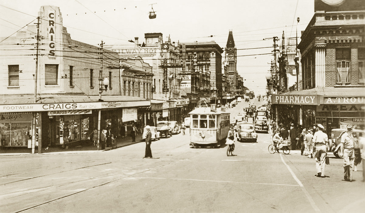 Barrack Street, Perth WA Australia c.1937