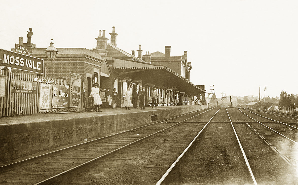 Railway Station, Moss Vale NSW Australia c.1909
