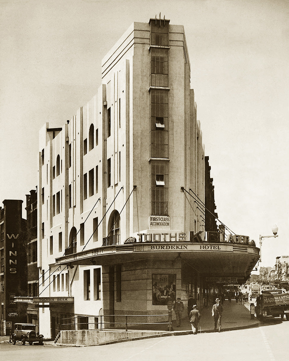 Burdekin Hotel, Darlinghurst NSW Australia 1950s