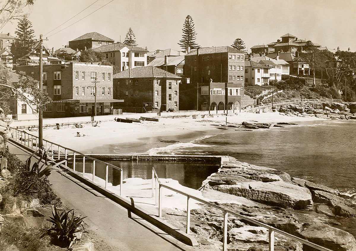 The Rock Pool At Fairy Bower, Manly NSW Australia 1950s