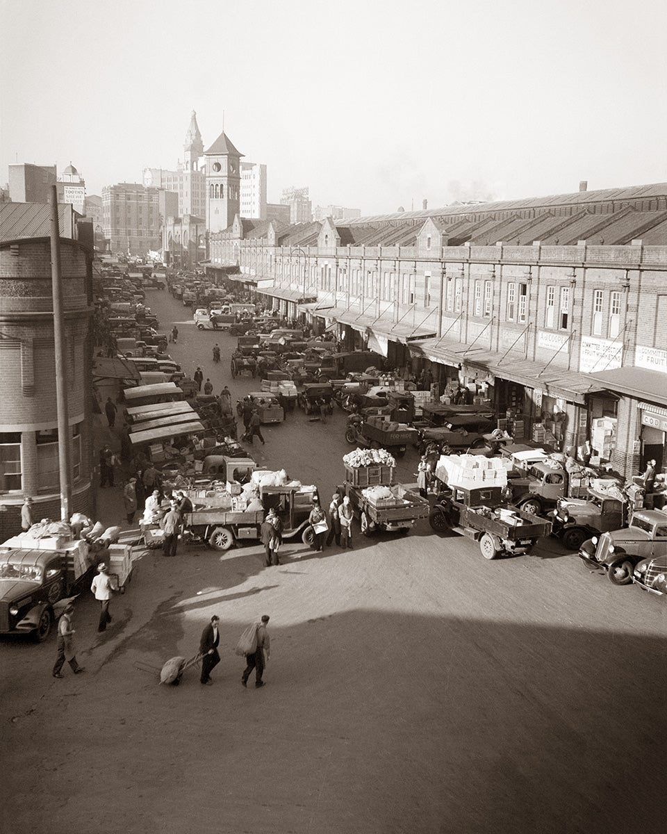 Haymarket NSW Australia 1938, Paddys Markets