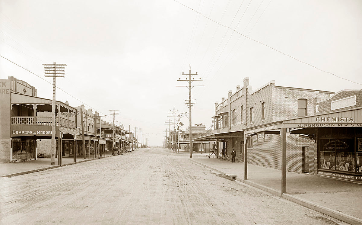 Great North Road, Five Dock NSW Australia 1920s