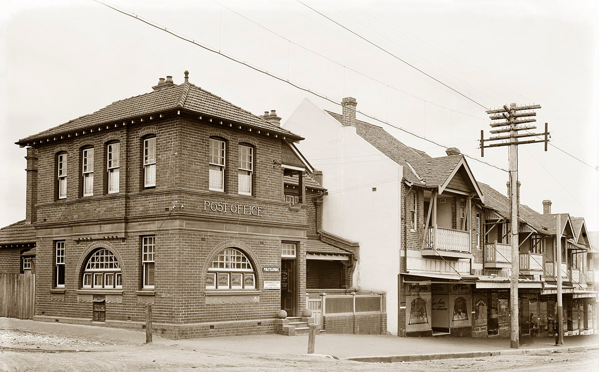 Post Office, Five Dock NSW Australia 1920s 