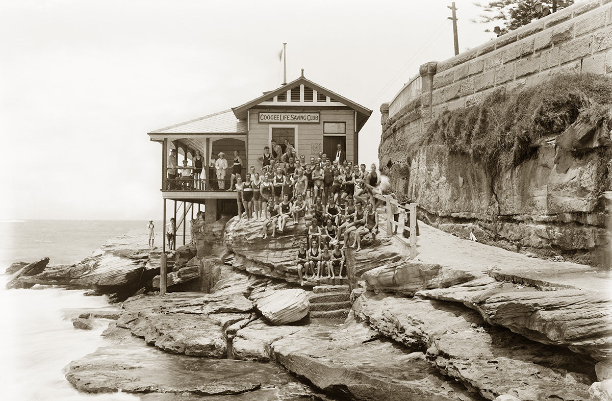 Coogee Life Saving Club , Coogee NSW Australia c.1915