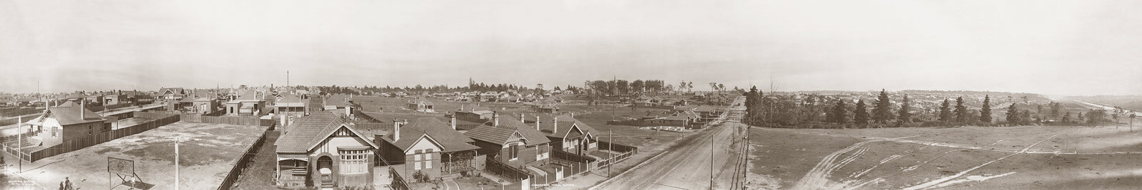 Ramsay Street, Haberfield NSW Australia 1920s
