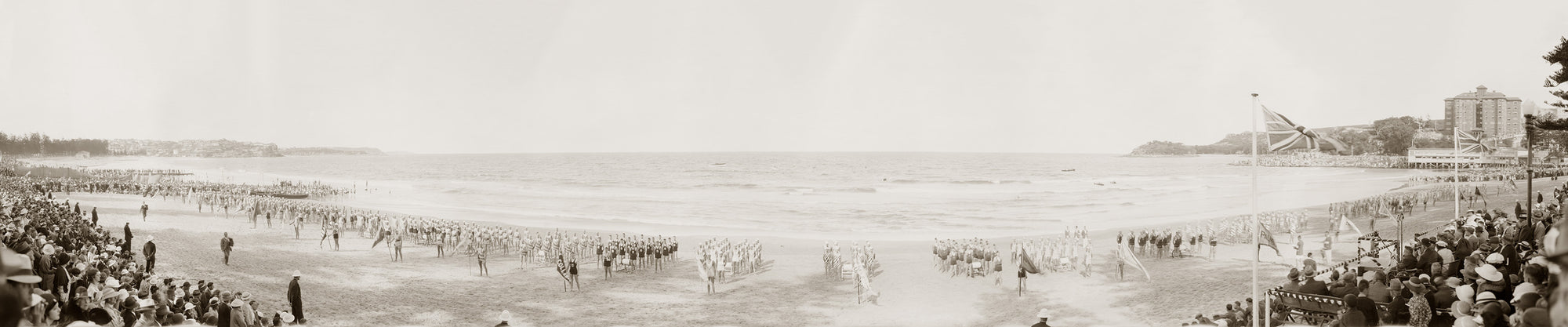 Surf Lifesavings Carnival, Manly NSW Australia 1920s