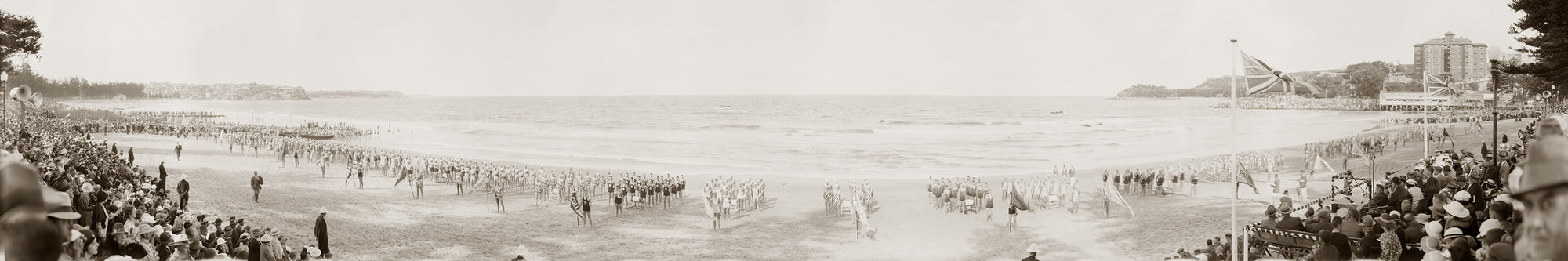 Surf Lifesavings Carnival, Manly NSW Australia 1920s