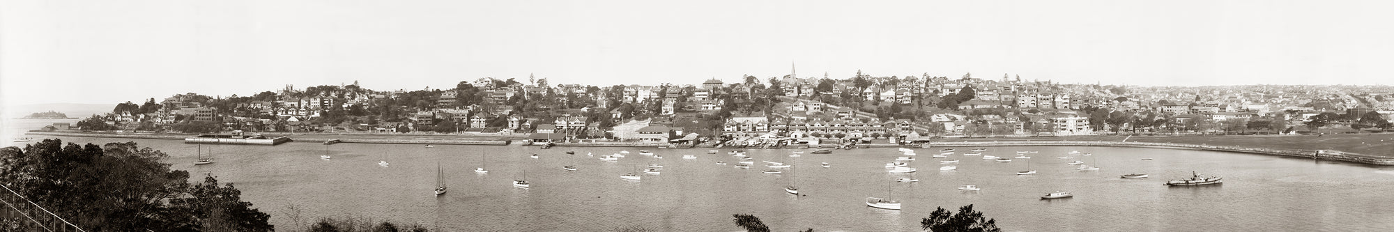 The Bay, Darling Point And Rushcutters Bay NSW Australia 1920s