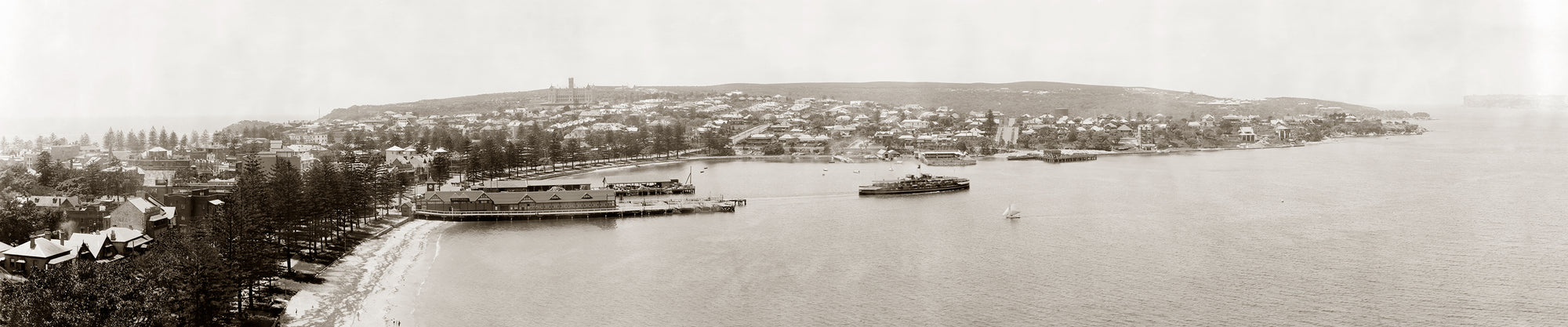 Manly Ferry Wharf, Manly NSW Australia 1920s