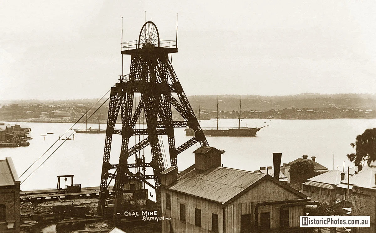 Coal Mine, Balmain NSW Australia 1907