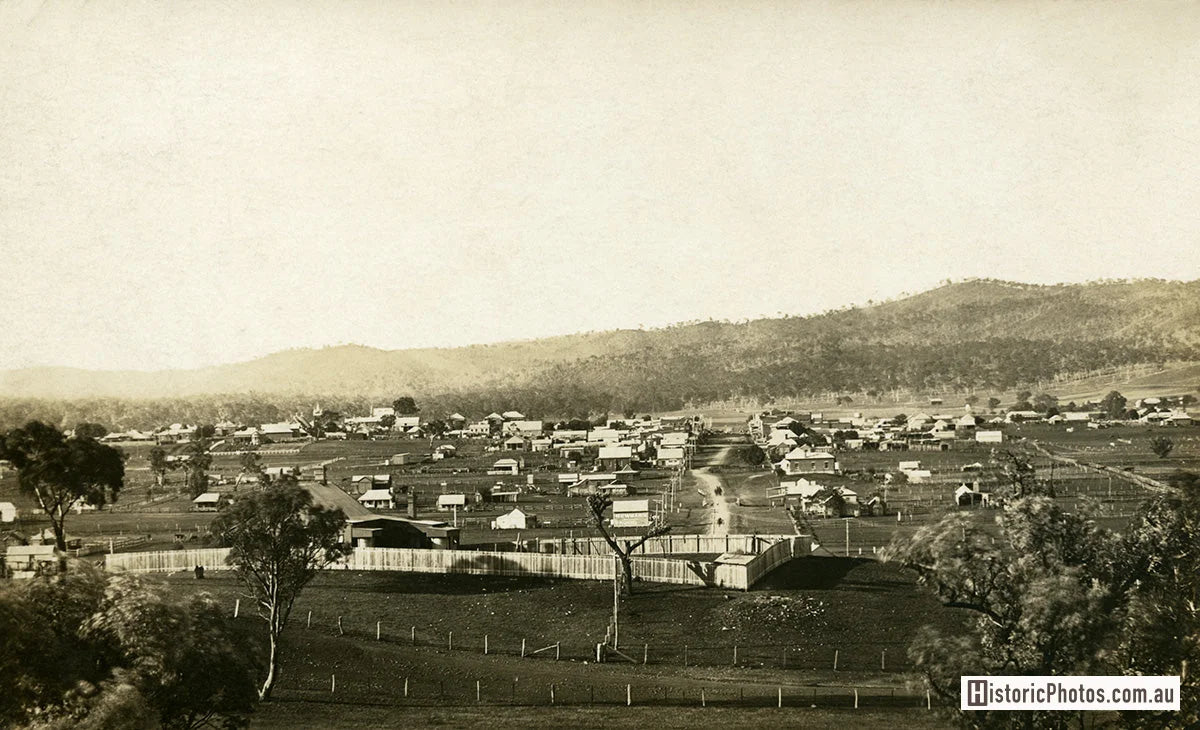 General View Of Town, Barraba NSW Australia c.1910