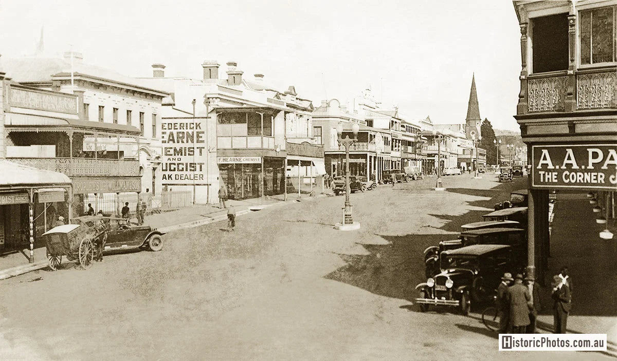 William Street, Bathurst NSW Australia c.1930