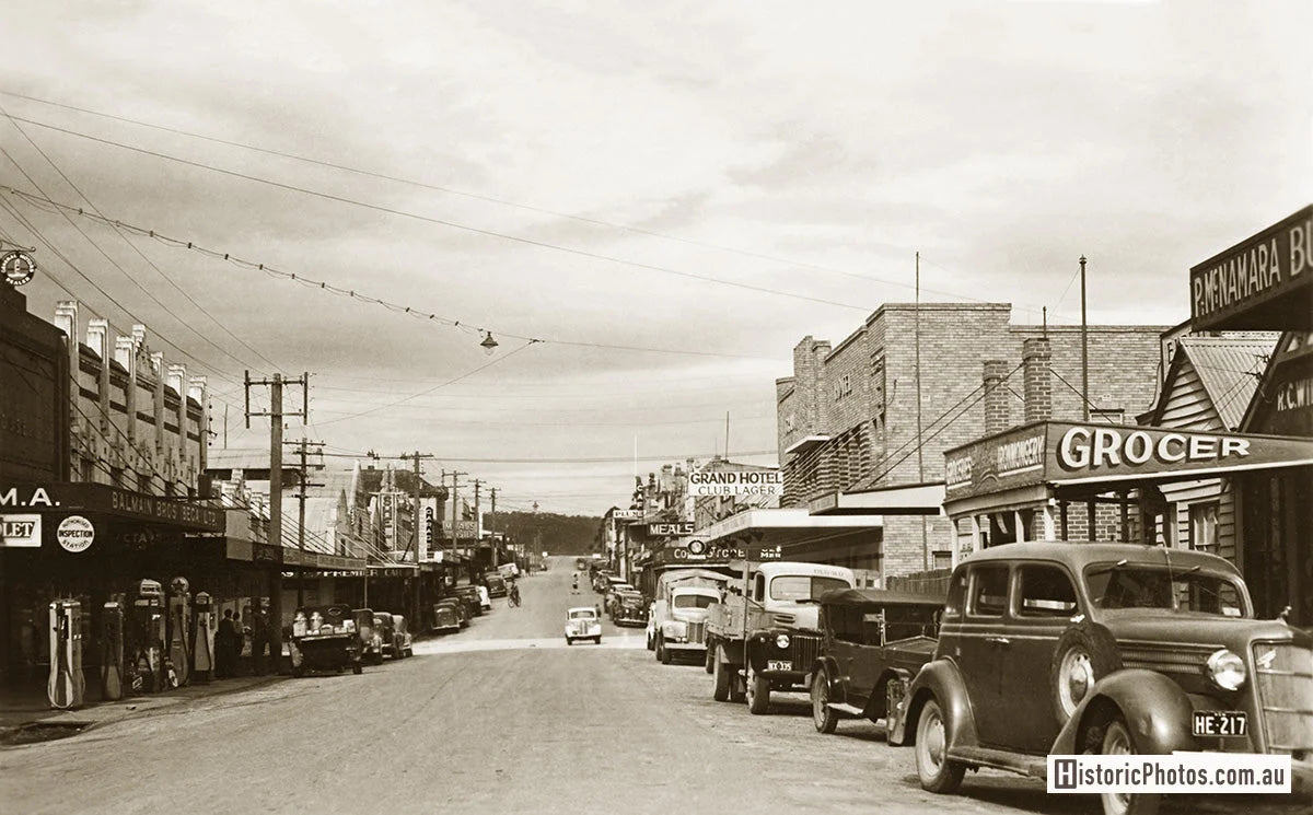 Carp Street, Bega NSW Australia c1948