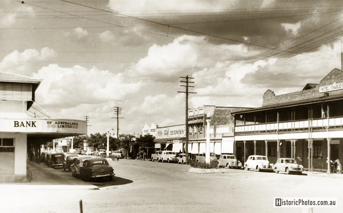 The Main Street, Charleville QLD Australia c.1954