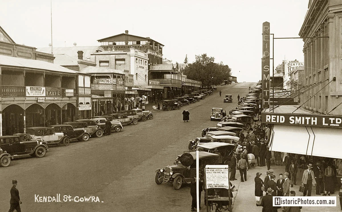 Kendall Street, Cowra NSW Australia 1930s