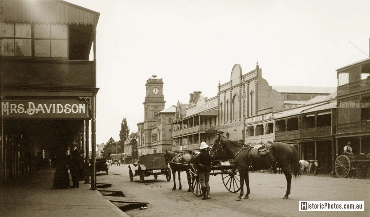 Main Street, Goulburn NSW Australia c.1920