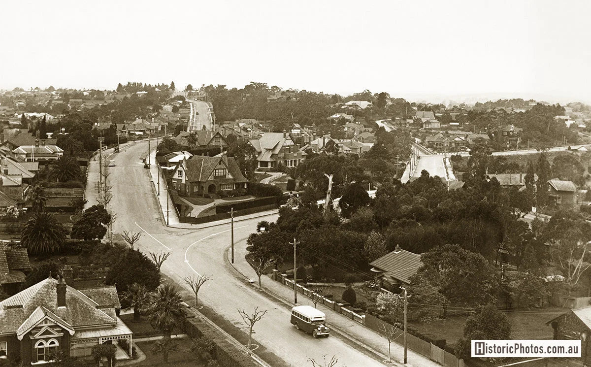 Panorama, Ivanhoe VIC Australia 1940s