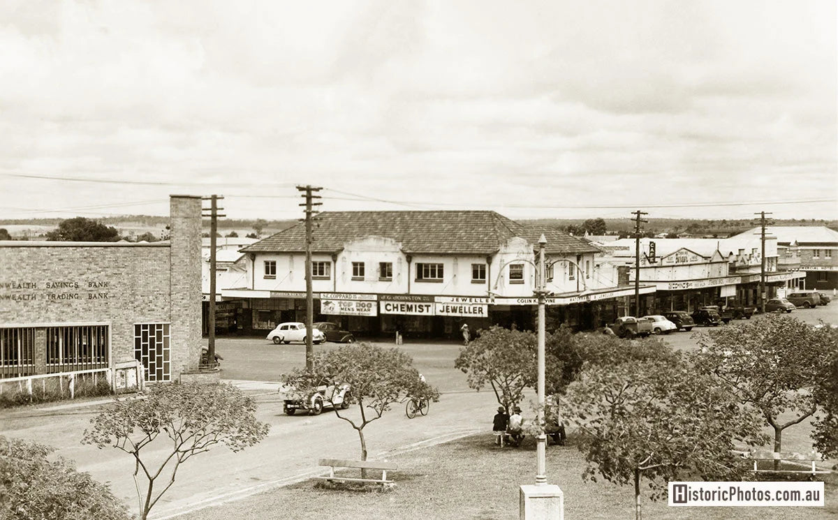 Haly Street, Kingaroy QLD Australia 1950s