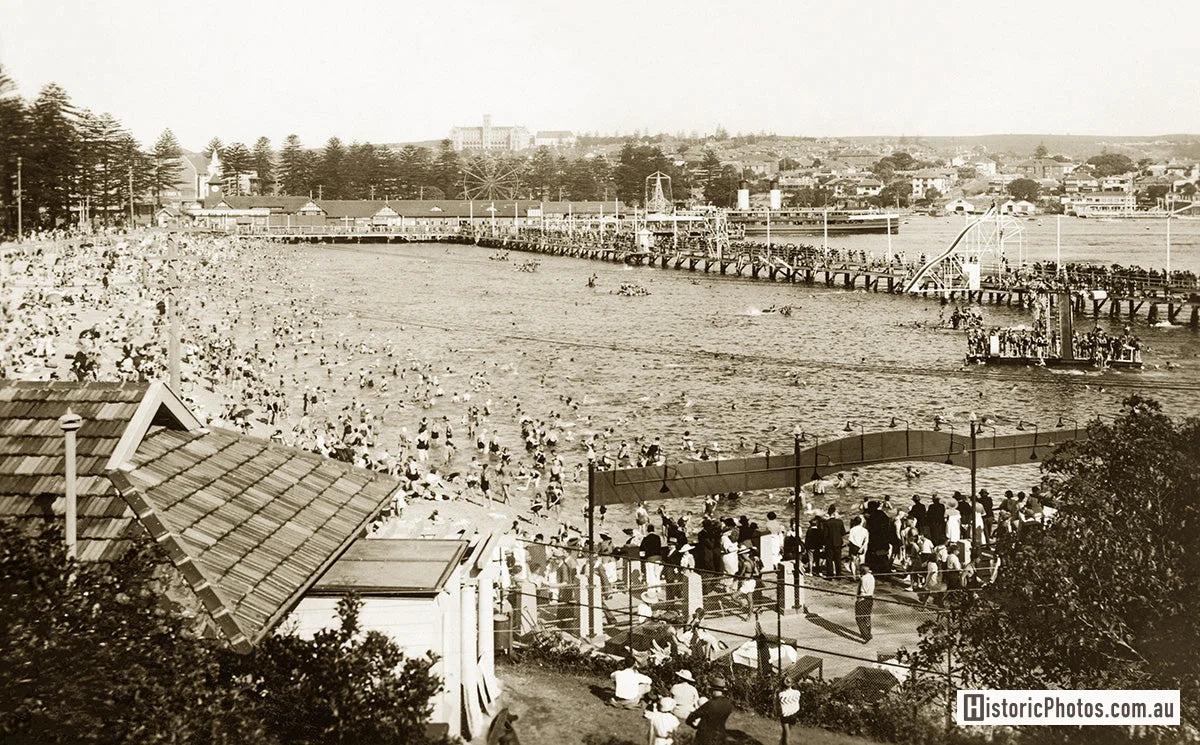Harbour Pool, Manly NSW Australia 1930s