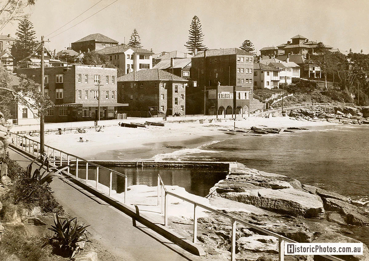 The Rock Pool At Fairy Bower, Manly NSW Australia 1950s