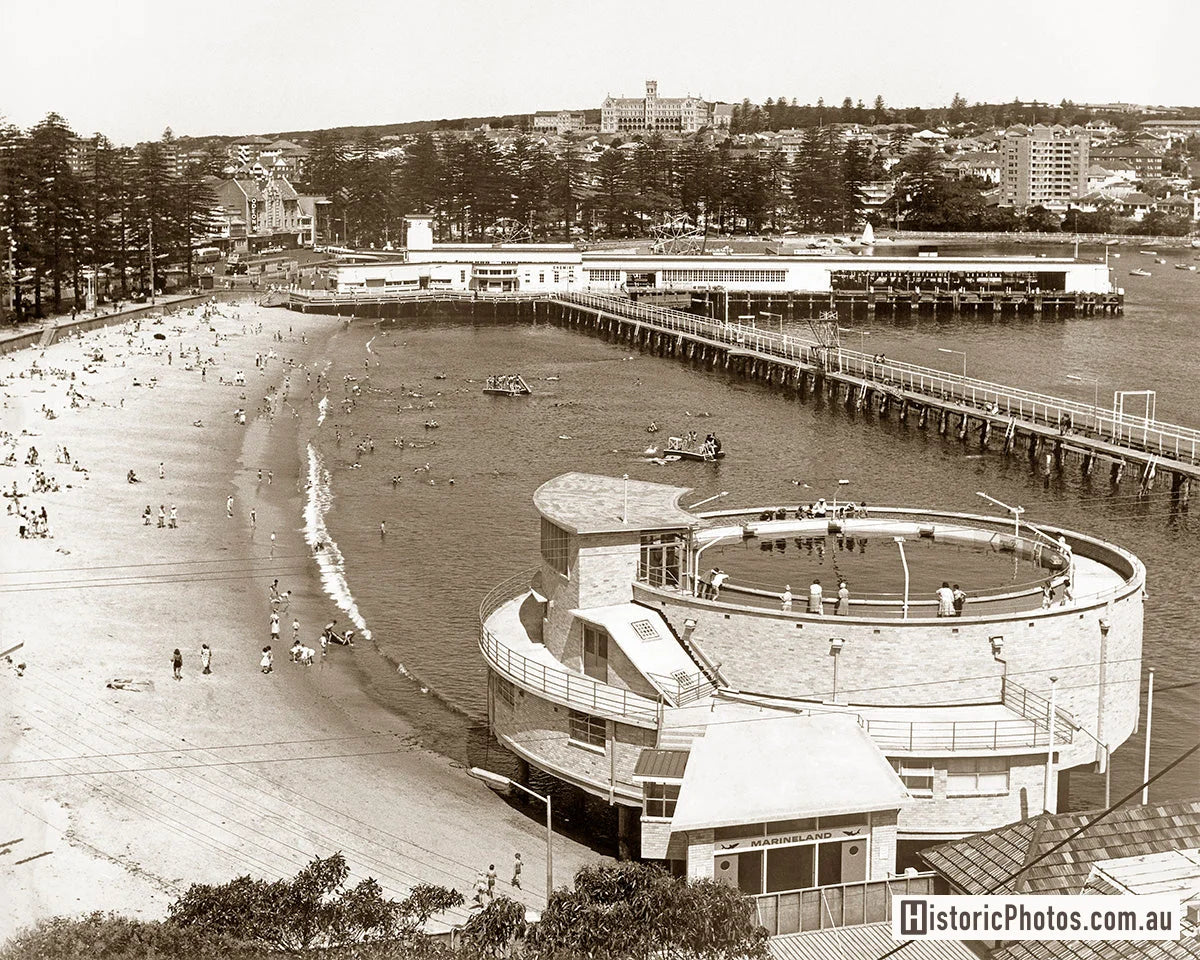 Marineland And Ferry Wharf, Manly NSW Australia 1964