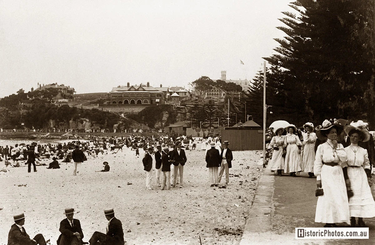 Ocean Beach, Manly NSW Australia c.1900