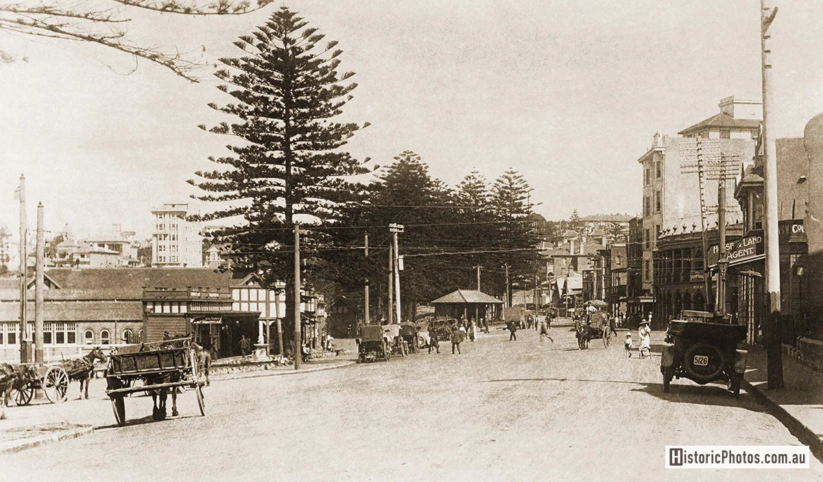 The Esplanade, Manly NSW Australia c.1920