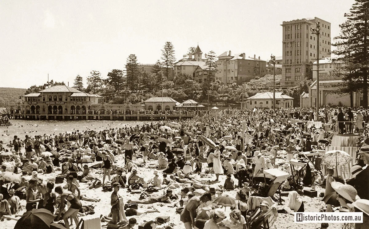 Harbour Pool, Manly NSW Australia c.1939