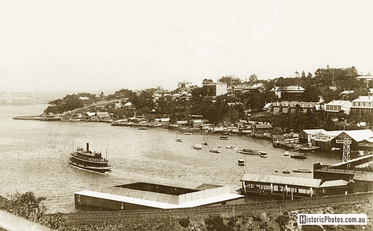 Lavender Bay, Mc. Mahons PT. NSW Australia 1908