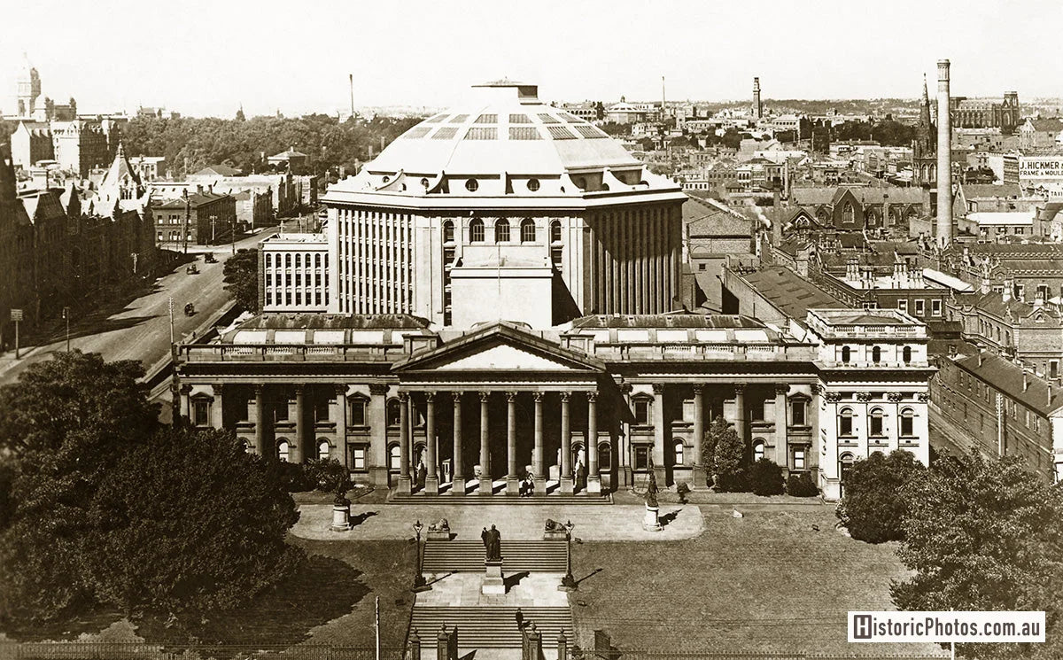 The Public Library, Melbourne VIC Australia 1920s