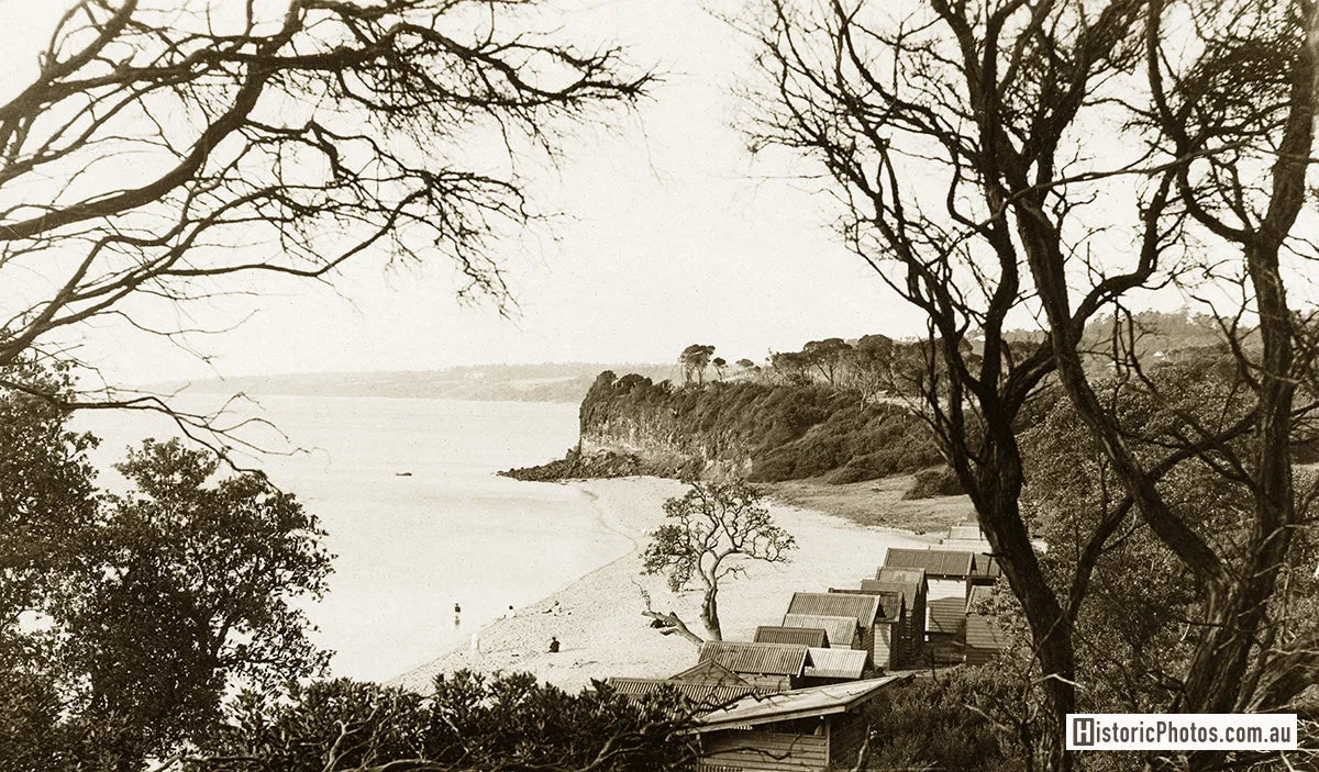 Shire Hall Beach, Mornington VIC Australia 1910s
