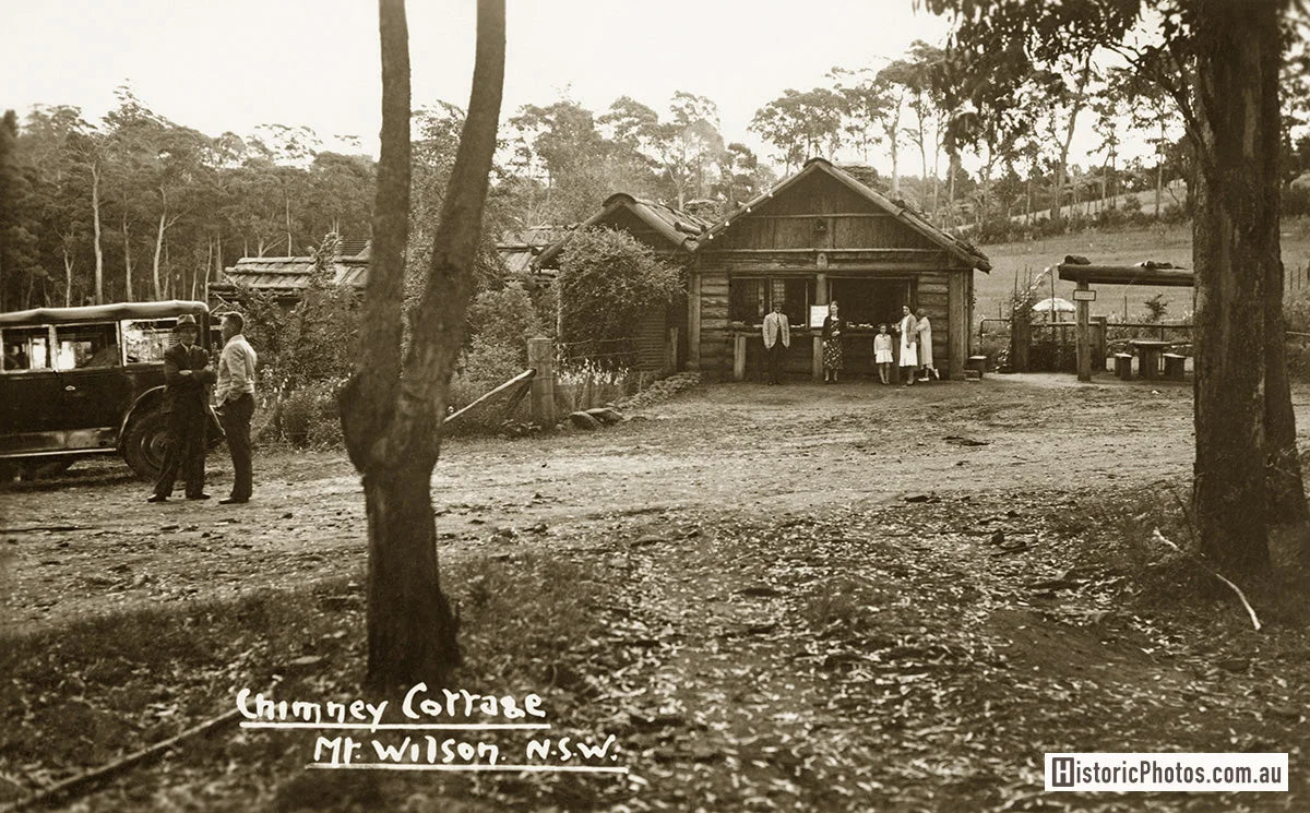 Chimney Cottage - Blue Mountains, Mt. Wilson NSW Australia 1930s