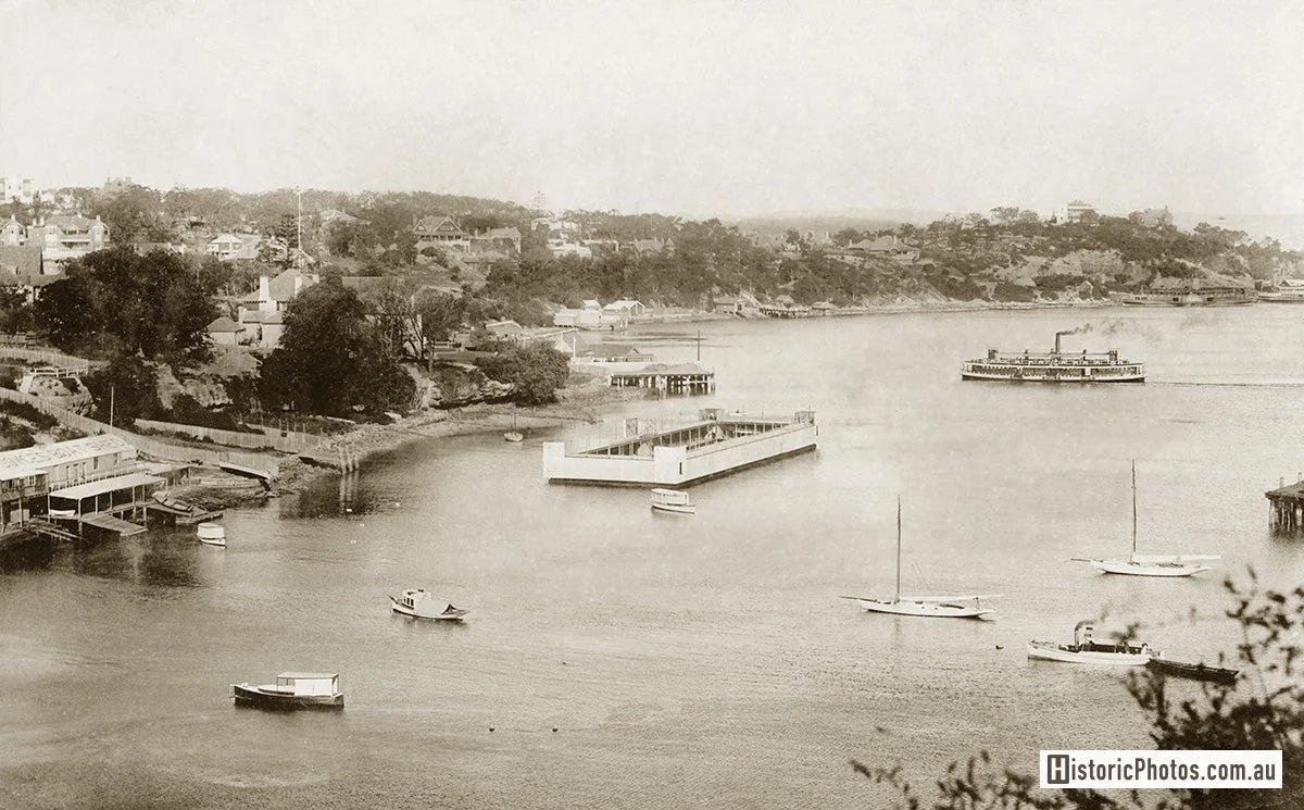 Sydney Harbour, Neutral Bay NSW Australia 1910s