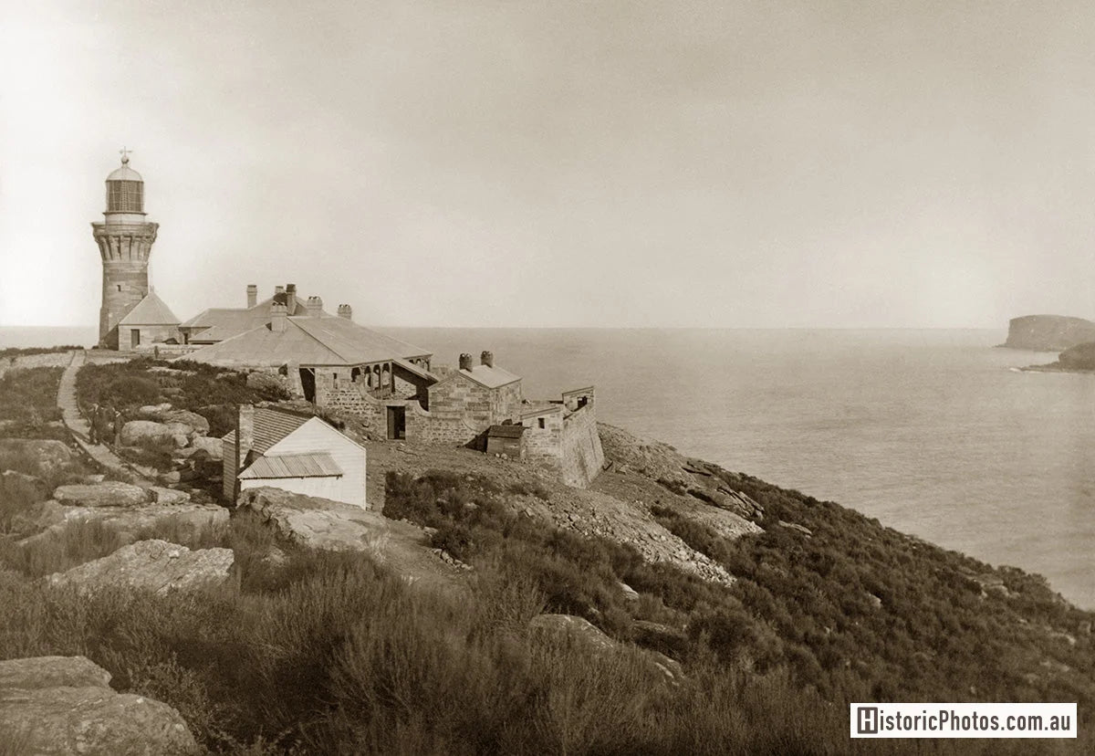Barrenjoey Lighthouse, Palm Beach NSW Australia c.1890