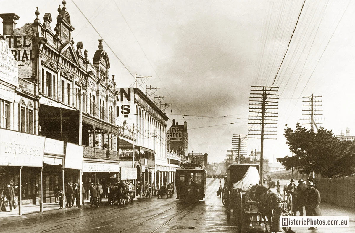 Wellington Street, Perth WA Australia 1908