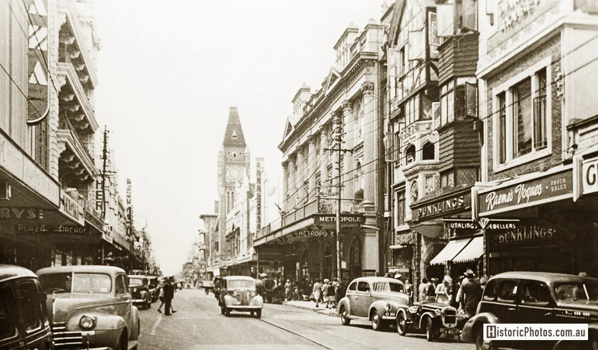 Hay Street, Perth WA Australia c.1949