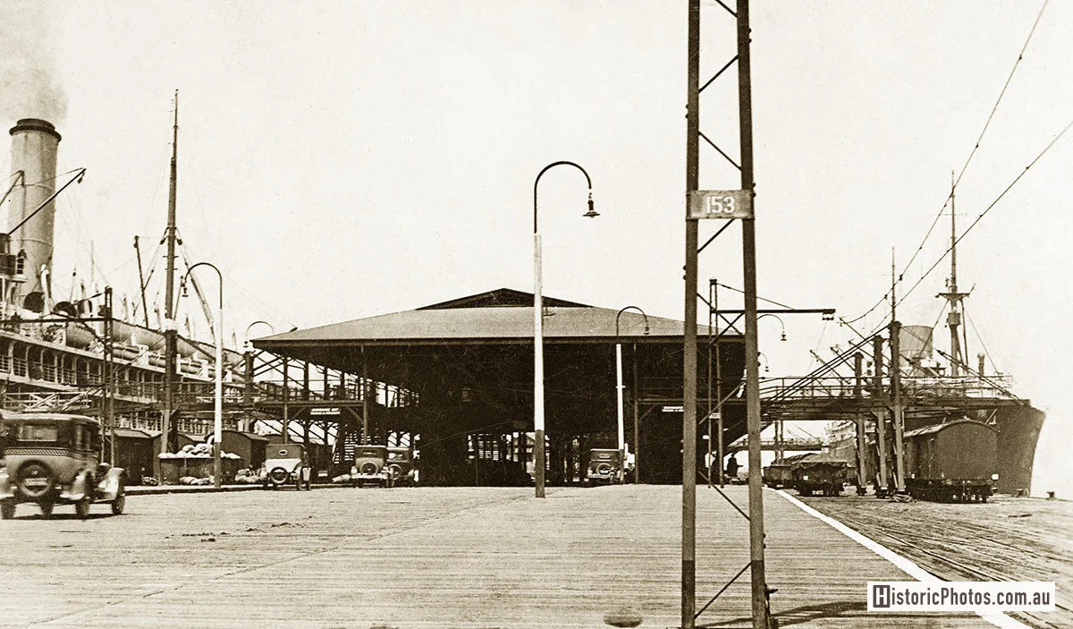 Princes Pier - Port Melbourne, Port Melbourne VIC Australia c.1922