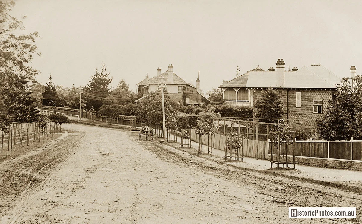 Ku-Ring-Gai Avenue, Turramurra NSW Australia 1900s