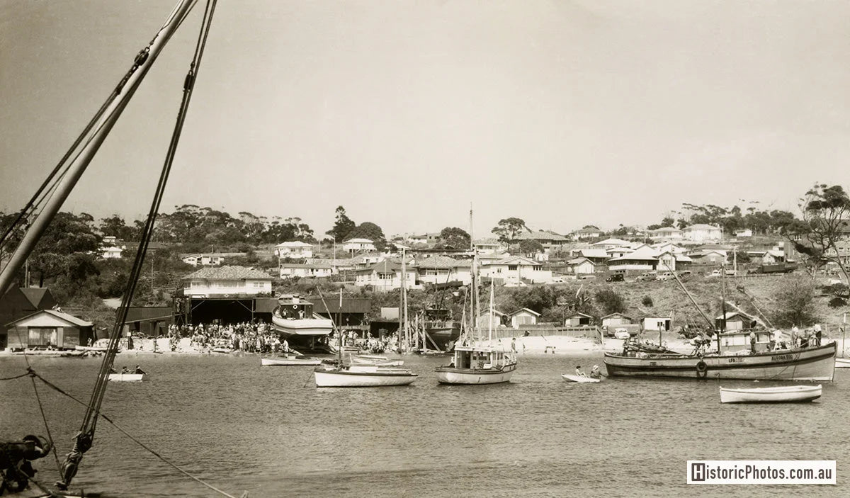Fishing Fleet, Ulladulla NSW Australia 1940s
