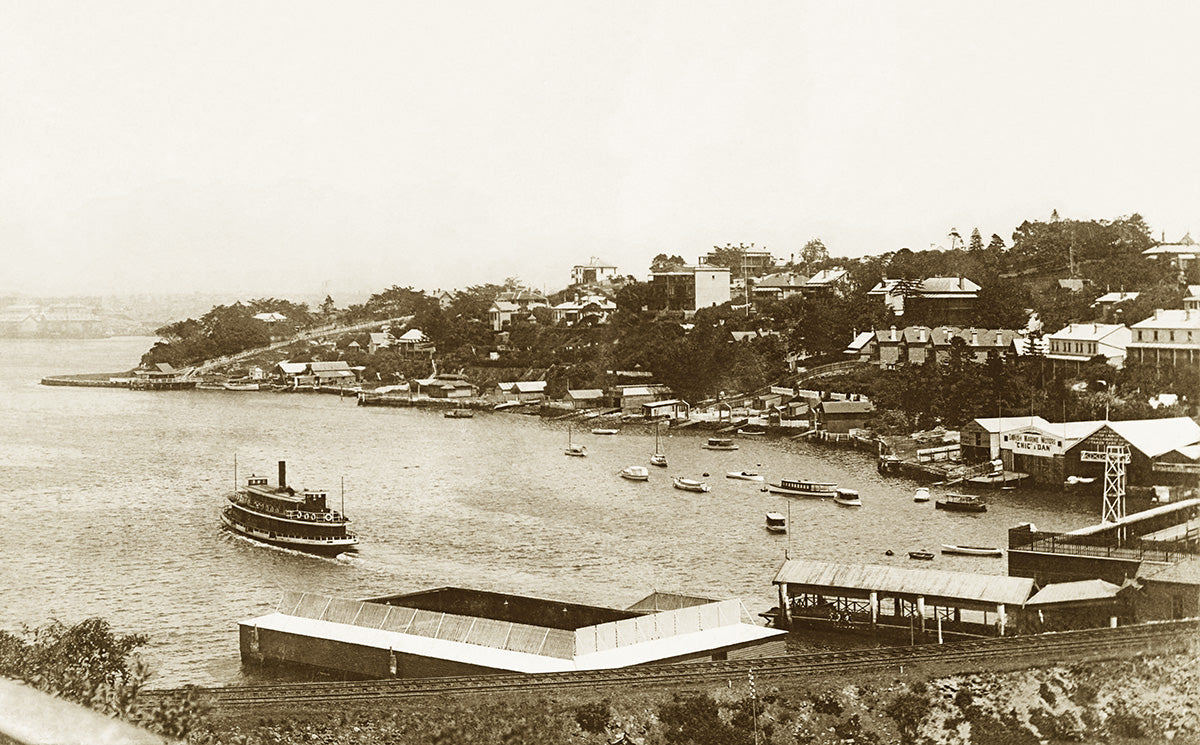 Lavender Bay, Mc. Mahons PT. NSW Australia 1908